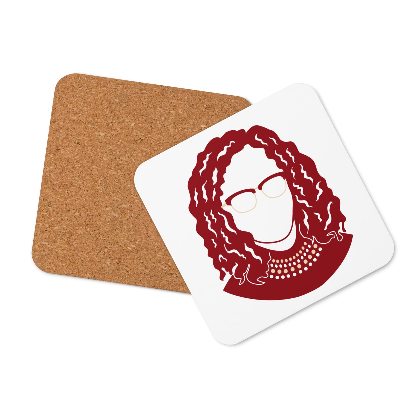 "Ketanji Brown Jackson" Cork-Back Coaster