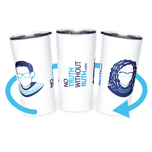 Double-sided "RBG & KBJ" Tumbler (no straw)