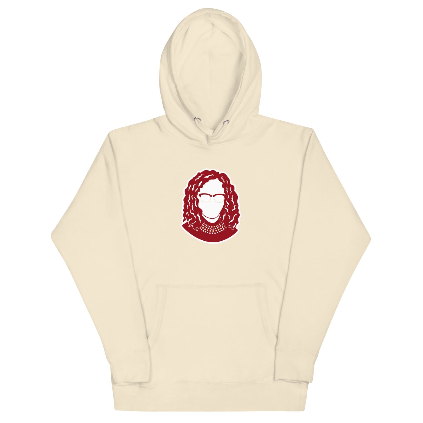 "Ketanji Brown Jackson with Pearls" Unisex Hoodie