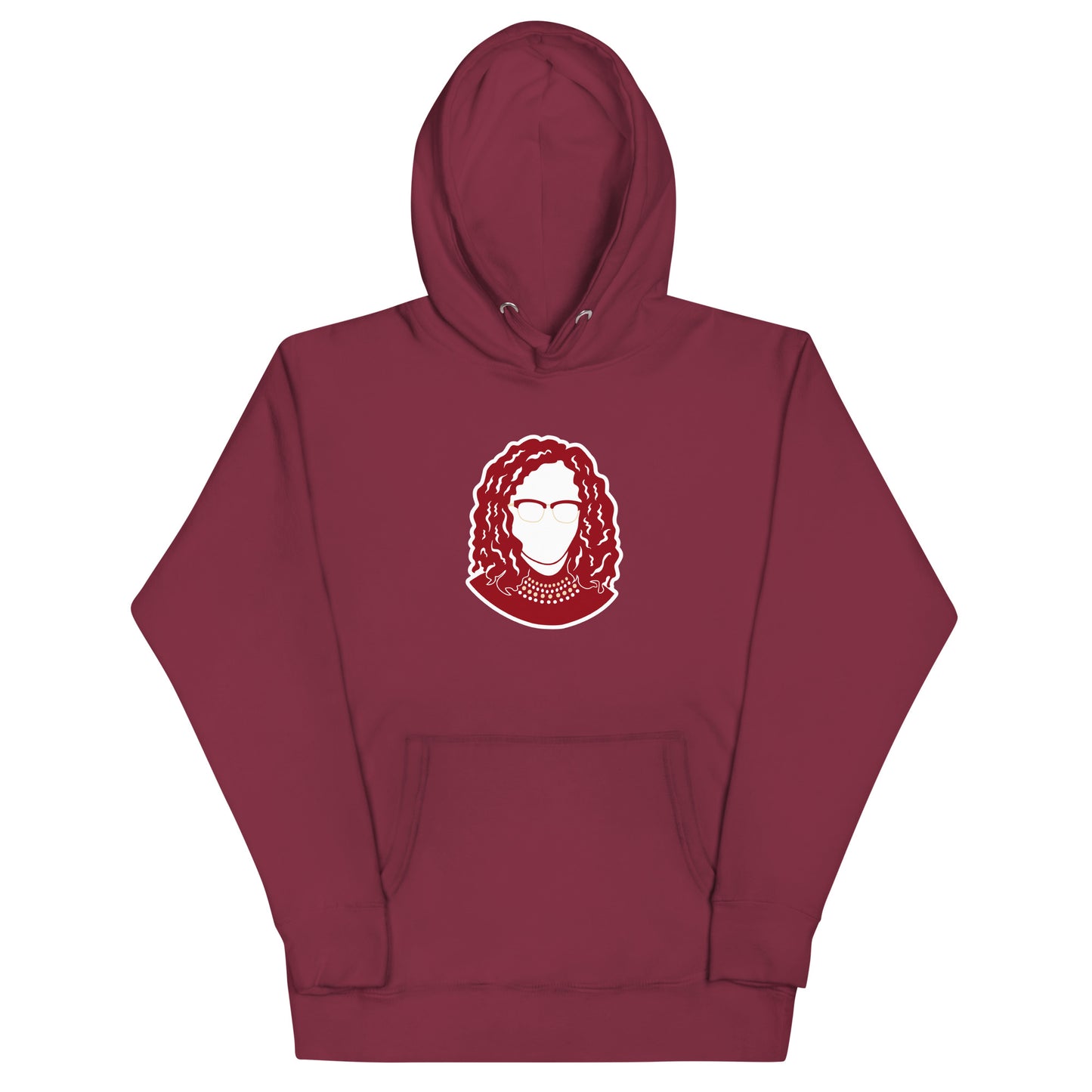 "Ketanji Brown Jackson with Pearls" Unisex Hoodie