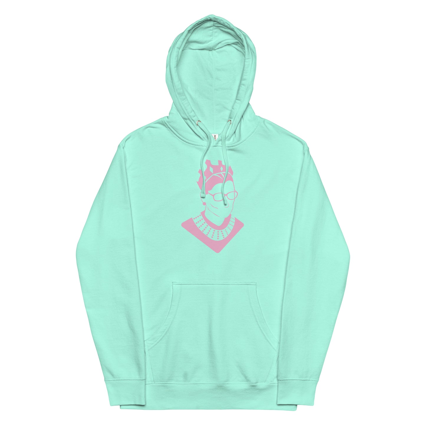 Pink Ruth midweight hoodie