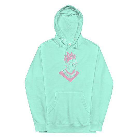 Pink Ruth midweight hoodie