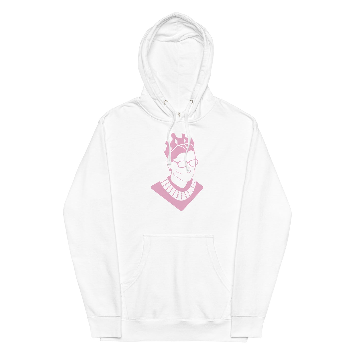 Pink Ruth midweight hoodie