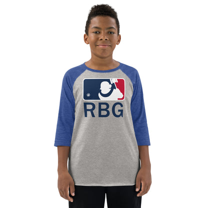"Major League RBG" Youth baseball shirt
